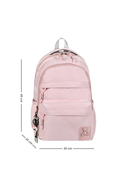 great bags Kawai Korean Style Water Repellent Special Fabric Unisex Junior High School High School Schoolbag with Hidden Safety Pocket on the Back