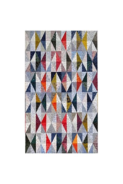 OEM Tablou Canvas Premium, Abstract model mozaic romburi forme geometrice col...