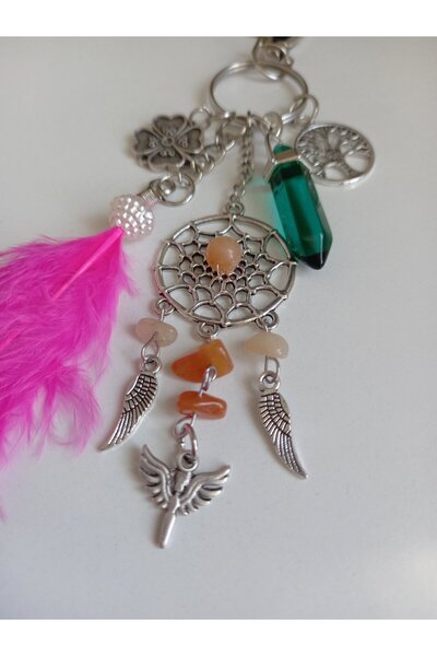 escoines koleksiyon سلسلة مفاتيح مصنوعة يدويًا على طراز بوهيمي من إسكويينز 3996368ba22a799f2d