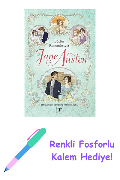 Artemis Yayınları Bütün Romanlarıyla Jane Austen (Ciltli) + Renkli Fosforlu K...