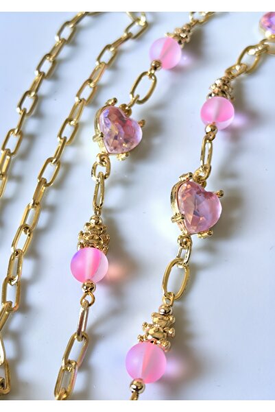 THİNBLACK Glasses Chain Young Series – Glasses Chain / Heart Detail / / Romantic Style / Gift Option