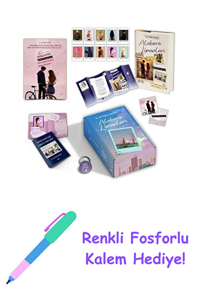 Artemis Yayınları موانئ ألبورا 1 (غلاف مقوى - مجموعة خاصة) + قلم تحديد ملون