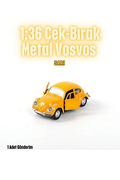 welcomein 1:36 Metal Çek Bırak Vosvos 7 Renk Seçenekli Model Araba Dekoratif ...