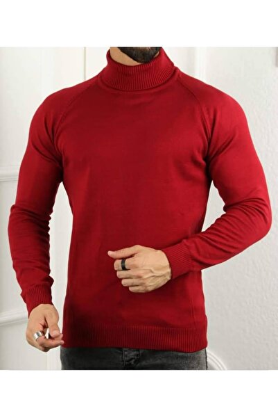 meday Clothing Men's Turtleneck Fit Knitwear Sweater