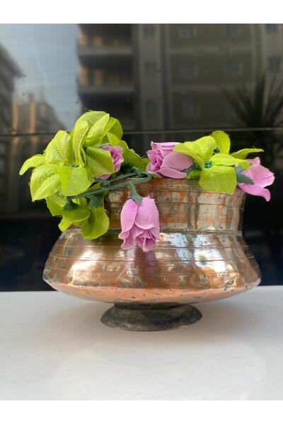 LüksAksesuar ANTİKA BAKIR SUNUMLUK ÇOK ESKİ ŞEKERLİK %100 BAKIR