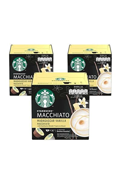 NESCAFÉ دولتشي جوستو مدغشقر فانيليا ماكياتو 132 جرام عبوة من 3 قطع