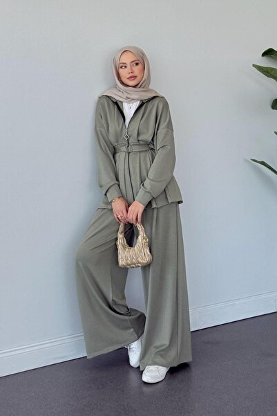 Şulemoda Giyim Polo Pantolon Pensli Takım Haki