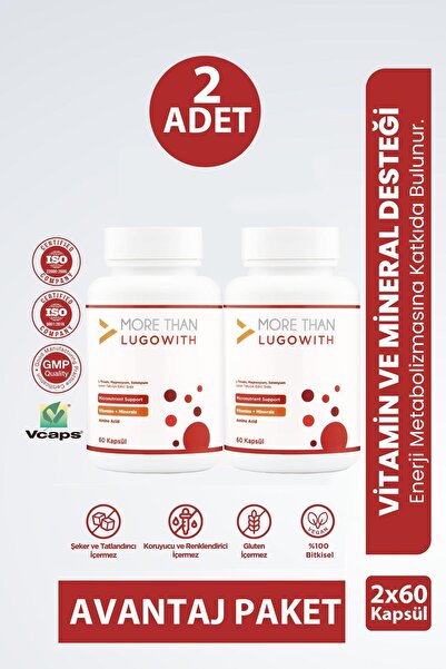 MORE THAN humanlife Lugowith 60 Kapsül 2 Adet