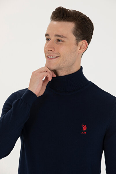 U.S. Polo Assn. Pulover cu gulet înalt