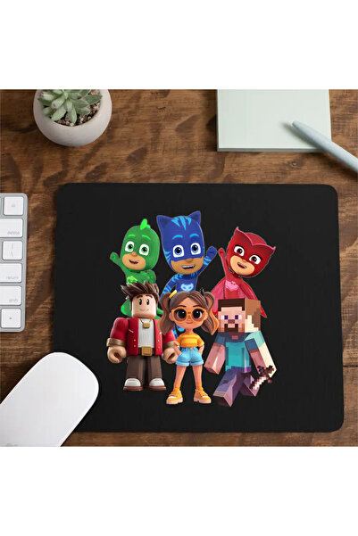 OEM Mousepad PJ Masks Roblox Minecraft