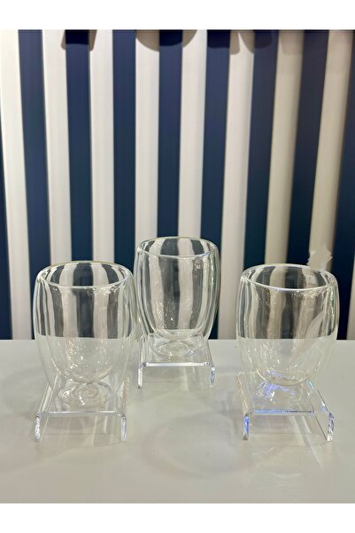 Porland Bennie Double Wall 3-Piece Glass 280 ml