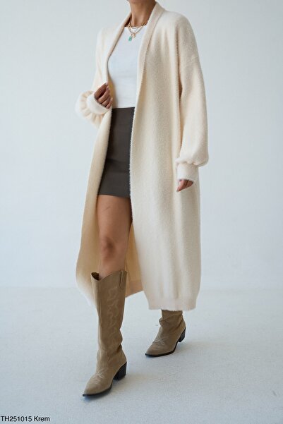 ibeeka Women's Clothing Oversized Long Plush Cardigan – Soft Texture, Comfortable and Stylish Design, Chic Combinations