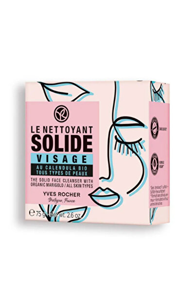 Yves Rocher Doğal Katı Yüz Temizleme Sabunu – Tüm Cilt Tipleri İçin Arındırıc...