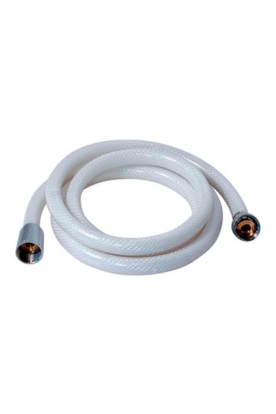 FRANDIS Furtun de duș cu 3 straturi, 2m, Frandis, PVC, alb, model 190215