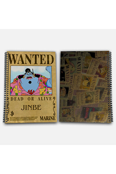 Define Moyas One Piece Jinbe Unlined A4 School Notebook 72 Sheets Model 1 - Straw Hat Series