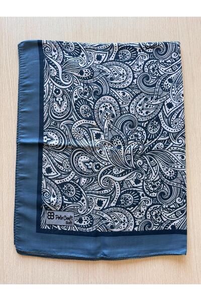 POLO CRAFT Elegant, Leaf Patterned Soft Shawl 70 X180