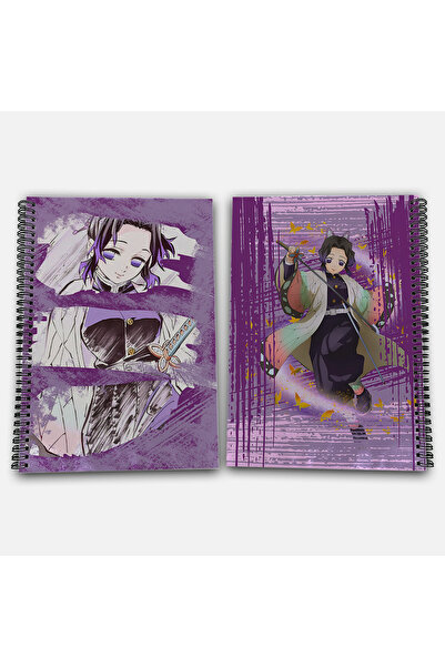 Define Moyas Demon Slayer Shinobu Unlined A4 School Notebook 72 Sheets Model 2