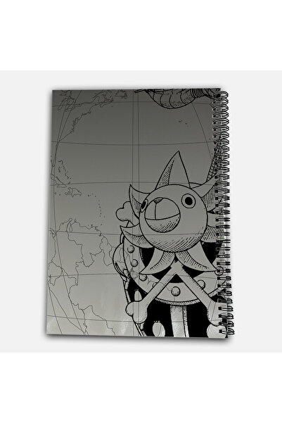 Define Moyas One Piece Brook Striped A4 School Notebook 72 Sheets Model 2 - Straw Hat Series