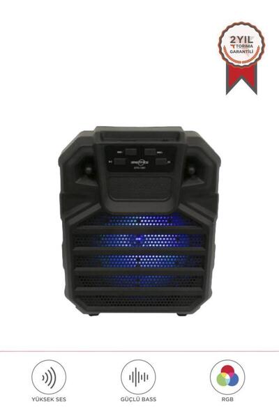 Torima Bluetooth Hoparlör Rgb Işıklı Parti Speaker GTS-1397 Siyah
