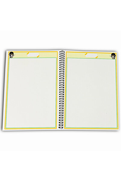 Define Moyas دفتر مدرسي A4 بدون خطوط من ديمون سلاير أوبياناي، 72 ورقة، موديل 3