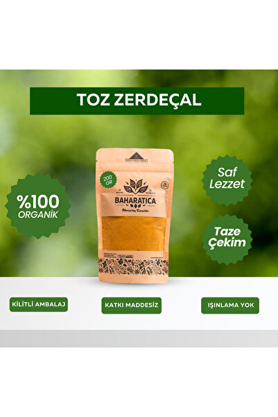 Toz Zerdeçal 200 Gr
