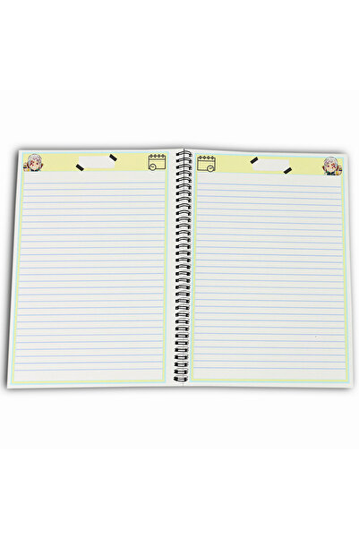 Define Moyas Demon Slayer Tengen Striped A4 School Notebook 72 Sheets Model 3