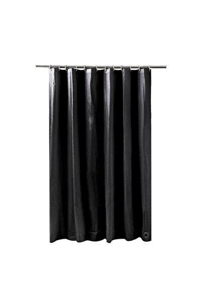 FRANDIS Perdea de dus PEVA, Frandis, 180x200 cm, negru