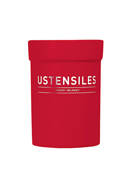 FRANDIS Ceramic Support for Utensils and Cutlery, Frandis, 12.5x17 cm, Red