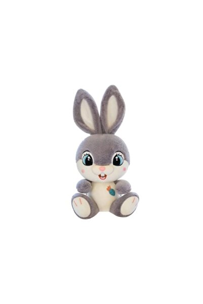 OEM Jucărie de pluș, Iepuraș, Gri, 50 cm
