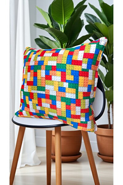 BARERMO Pernă lego 45x45 (umplută) Pernă pentru sufragerie, pernă, pernă pent...