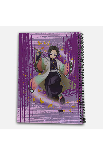 Define Moyas Demon Slayer Shinobu Unlined A4 School Notebook 72 Sheets Model 2