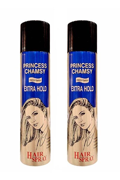 PRINCESS CHAMSY بخاخ شعر الأميرة شمسي مع فيتامين E لتثبيت إضافي، 300 مل