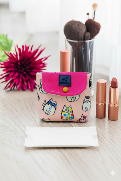 PUDUBAG Husă pentru absorbante igienice pentru femei