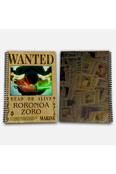 Define Moyas دفتر مدرسي من قطعة واحدة زورو كاريلي مقاس A4 مكون من 72 ورقة مود...