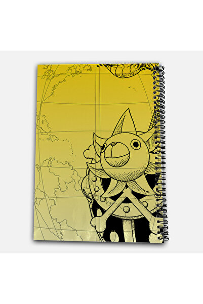 Define Moyas One Piece Usopp Checkered A4 School Notebook 72 Sheets Model 2 - Straw Hat Series