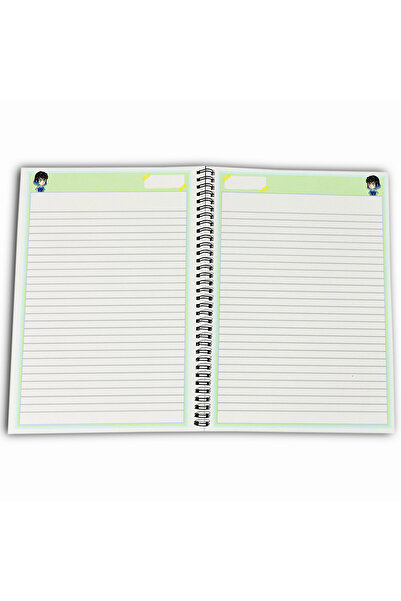 Define Moyas Demon Slayer Inosuke Striped A4 School Notebook 72 Sheets Model 3