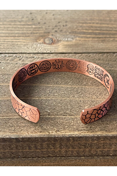 Rupen Kraft Pure copper bracelet protection dual lucky numbered protection charmed copper bracelet