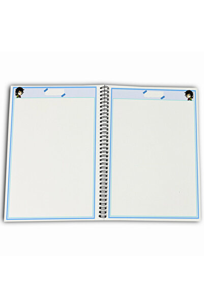 Define Moyas Demon Slayer Giyu Unlined A4 School Notebook 72 Sheets Model 3