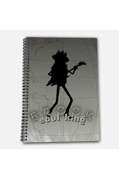 Define Moyas One Piece Brook Striped A4 School Notebook 72 Sheets Model 2 - Straw Hat Series