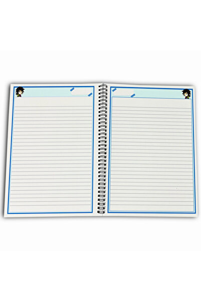 Define Moyas Demon Slayer Giyu Striped A4 School Notebook 72 Sheets Model 1