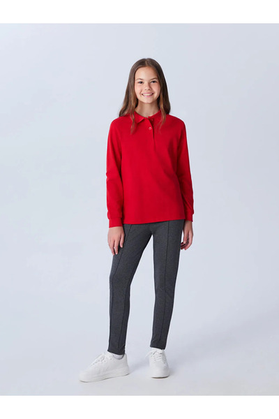 LC Waikiki Beli Lastikli Kız Çocuk Uzun Tayt