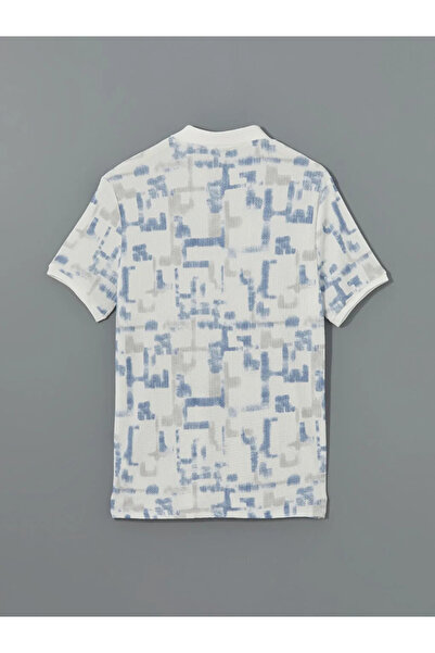 LC Waikiki Ανδρικό μπλουζάκι Polo με κοντό μανίκι με σχέδιο