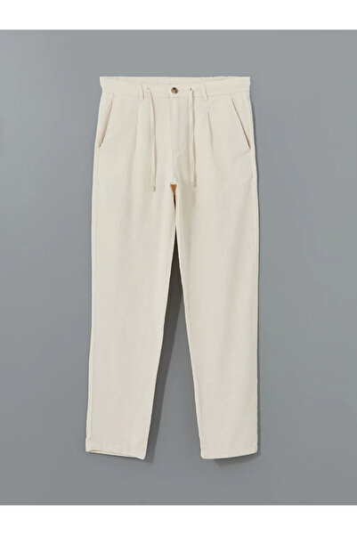 LC Waikiki Slim Fit Keten Karışımlı Erkek Pantolon