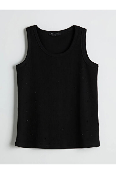 LC Waikiki Bisiklet Yaka Taşlı Kadın Atlet