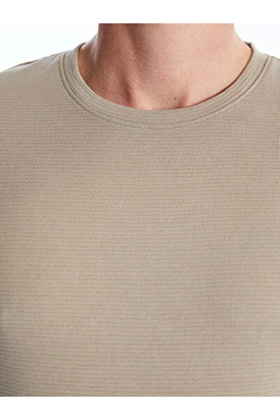 LC Waikiki Ανδρικό T-Shirt από βαμβακερό χτενισμένο λαιμό