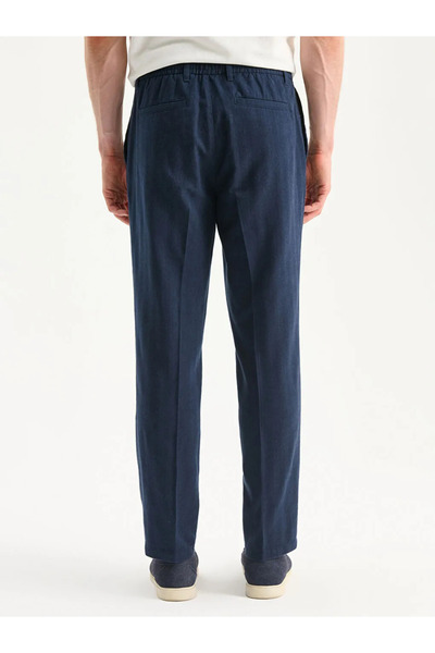 LC Waikiki Standard Pattern Linen Blended Men's Trousers