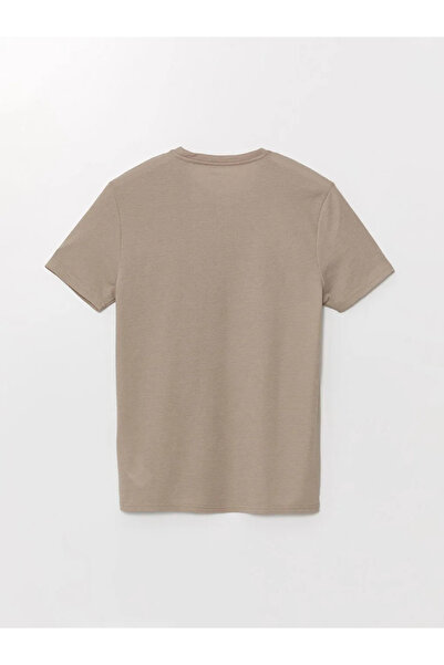 LC Waikiki Ανδρικό T-Shirt από βαμβακερό χτενισμένο λαιμό