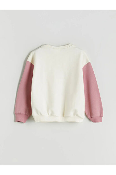 LC Waikiki guler rotund Minnie Mouse cu imprimeu Swea pentru fete tricou și p...