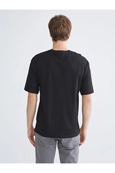 LC Waikiki Tricou bărbătesc din bumbac fin cu guler rotund