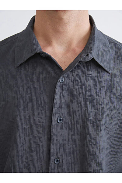 LC Waikiki Regular Fit Long Sleeve Dobby Men's Shirt